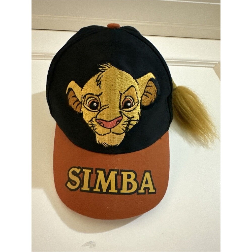 Disney Vintage Simba Lion King Hat Tail Ball Cap Kids Size
